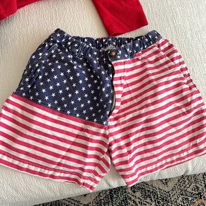 Chubbies American flag shorts size medium
